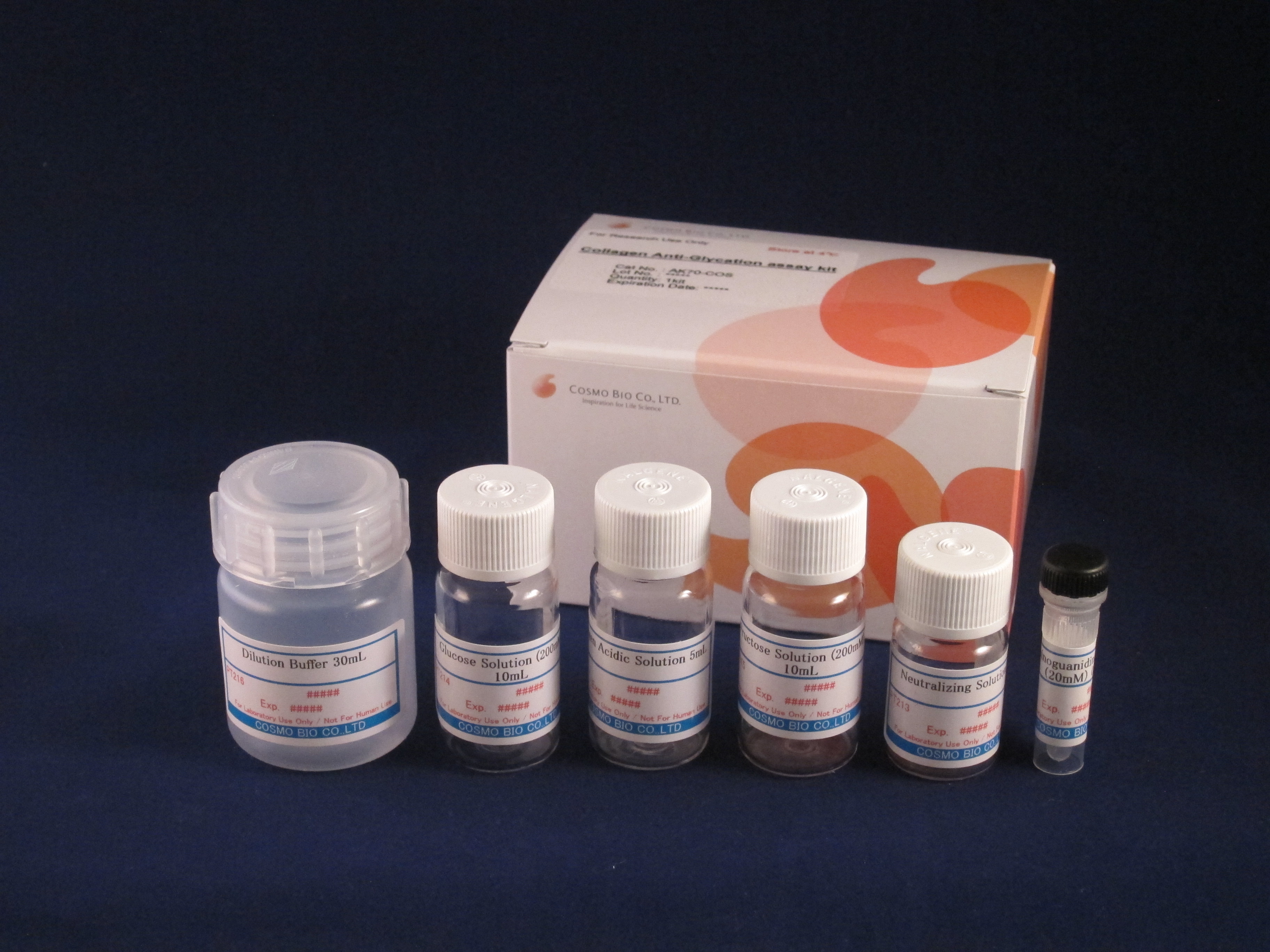 Collagen Glycation Assay Kit Glucose Fructose Cosmo Bio Co Ltd