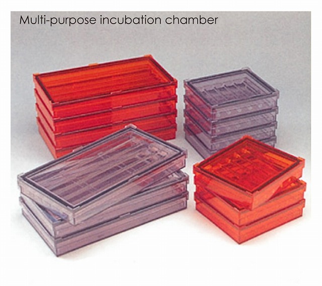 Incubation Chamber for  slides Dark OrangeKMBDOBOX